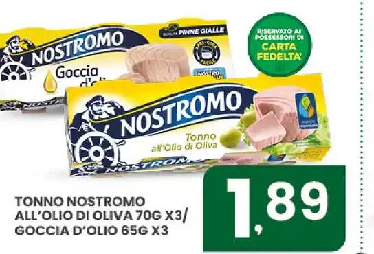 Tonno all'olio di oliva