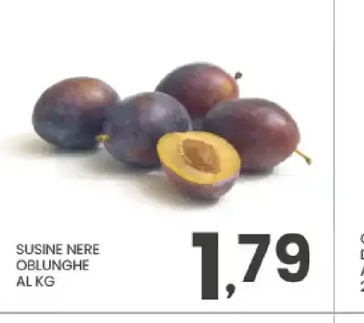 Susine nere oblunghe