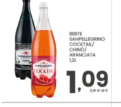 Bibite Sanpellegrino cocktail