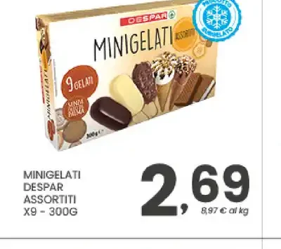 Minigelati assortiti