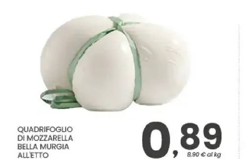 Quadri foglio di mozzarella