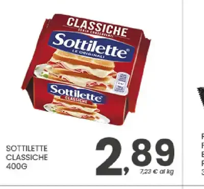 Sottilette Classiche