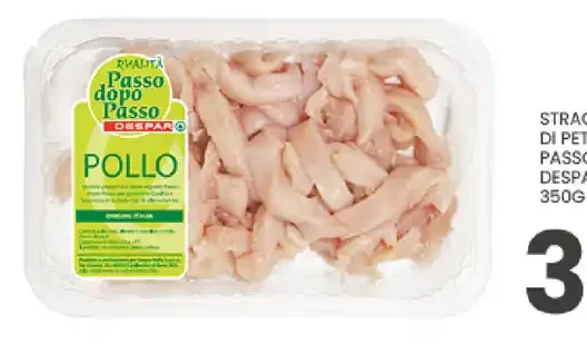 Straccetti di petto di pollo Despar Passo dopo Passo