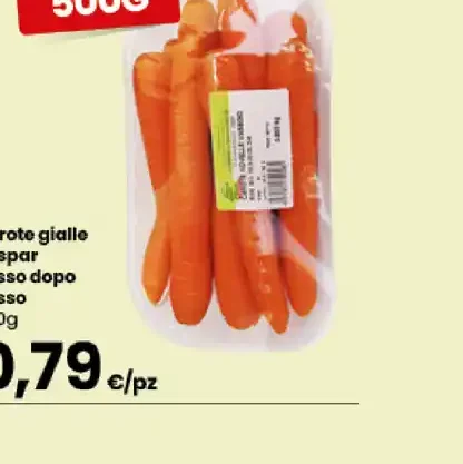 Carote gialle Despar Passo dopo Passo