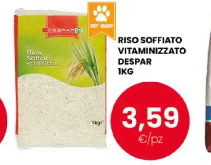 Riso soffiato vitaminizzato Despar