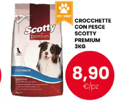 Crocchette con pesce Scotty Premium