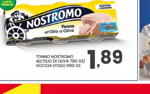 Tonno Nostromo all'olio di oliva