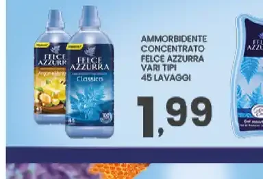 Ammorbidente concentrato Felce Azzurra