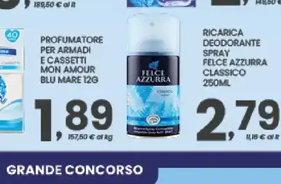 Profumatore per armadi Felce Azzurra