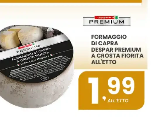 Formaggio di capra a crosta fiorita
