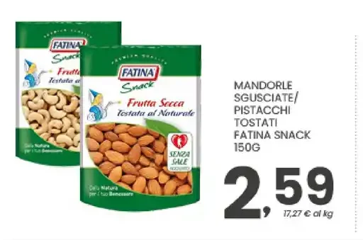 Mandorle sgusciate/pistacchi tostati