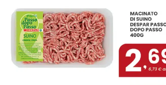 Macinato di suino Despar Passo Dopo Passo