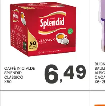 Caffè in cialde Splendid Classico