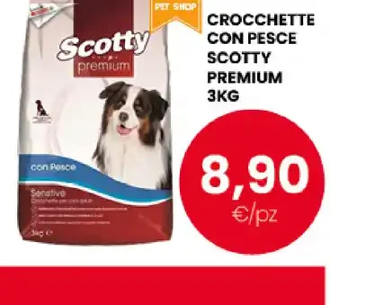 Crocchette con pesce Scotty Premium