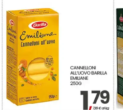 Cannelloni all'uovo Barilla Emiliane