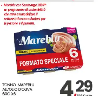 Tonno Mareblu all'olio d'oliva