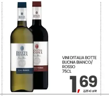 Vini d'Italia Botte Buona