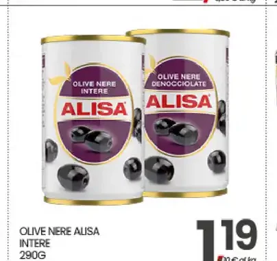 Olive nere Alisa intere