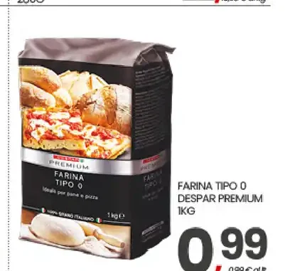 Farina tipo 0 Despar Premium