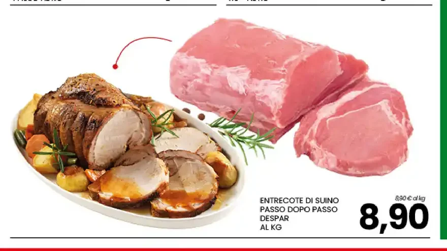 Entrecote di suino