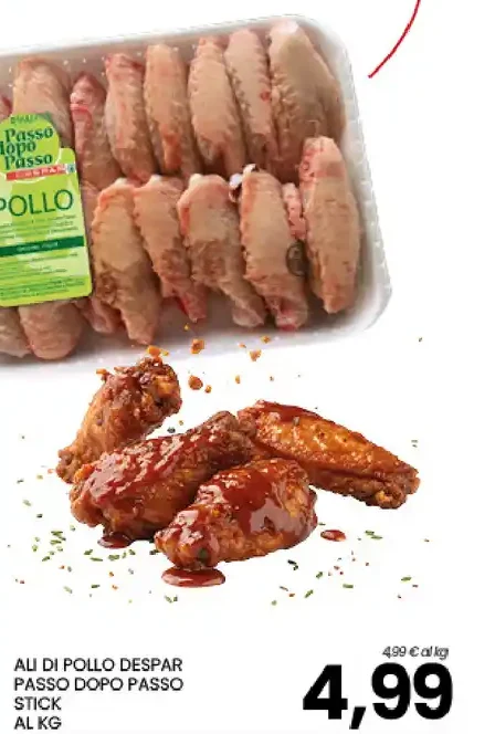 Ali di pollo stick