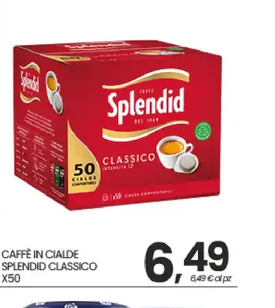 Caffè in cialde Splendid classico