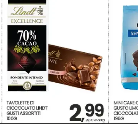 Tavolette di cioccolato Lindt