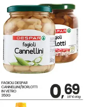 Fagioli Despar cannellini/borlotti