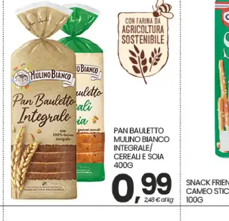 Pan bauletto Mulino Bianco integrale cereali e soia