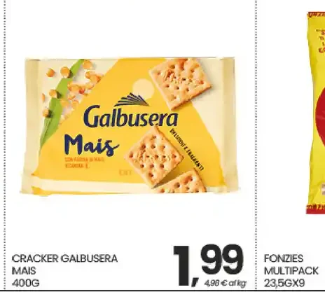 Cracker Galbusera mais