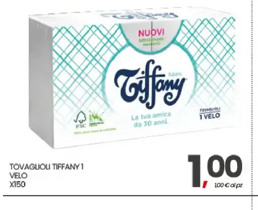 Tovaglioli Tiffany 1 velo