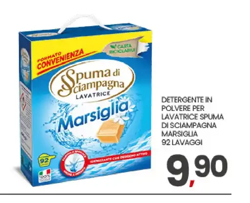 Detergente in polvere Spuma di Sciampagna Marsiglia