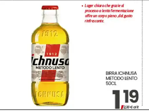 Birra Ichnusa Metodo Lento