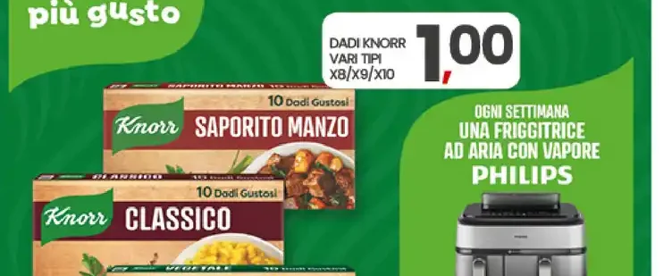 Dadi Knorr vari tipi