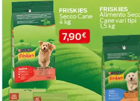 Friskies secco cane