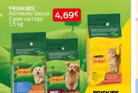 Friskies secco cane vari tipi