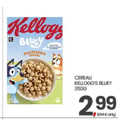 Cereali Kellogg's Bluey