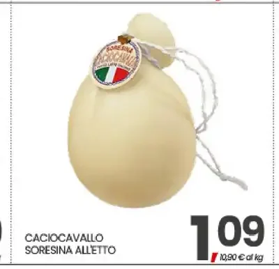 Caciocavallo Sore­sina alletto