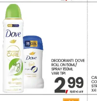 Deodoranti Dove