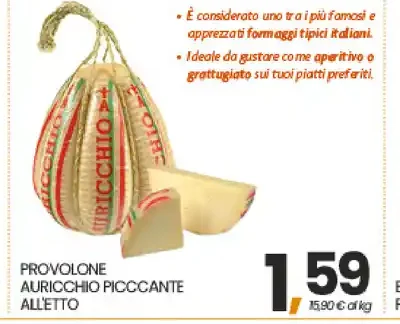 Provolone auricchio piccante