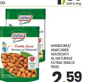 Mandorle/anacardi sgusciati