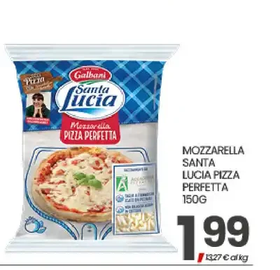 Mozzarella Santa Lucia pizza perfetta