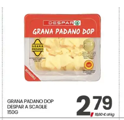 Grana Padano DOP Despar a scaglie