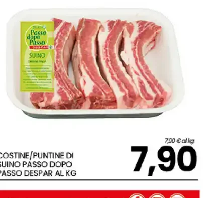 Costine e puntine di suino