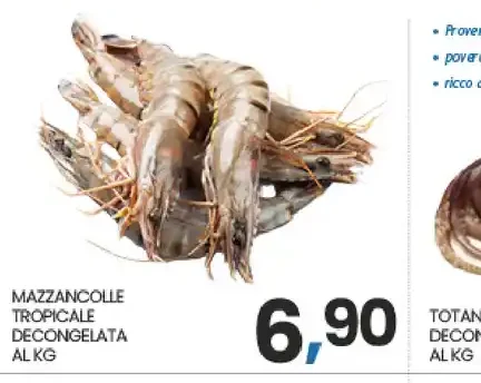 Mazzancolle tropicali