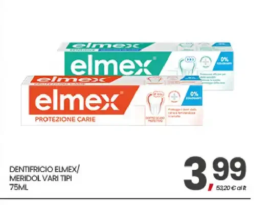 Dentifricio Elmex vari tipi