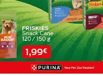 Friskies snack cane