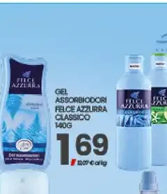 Gel assorbiodori Felce Azzurra classico