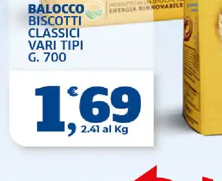 Biscotti classici vari tipi