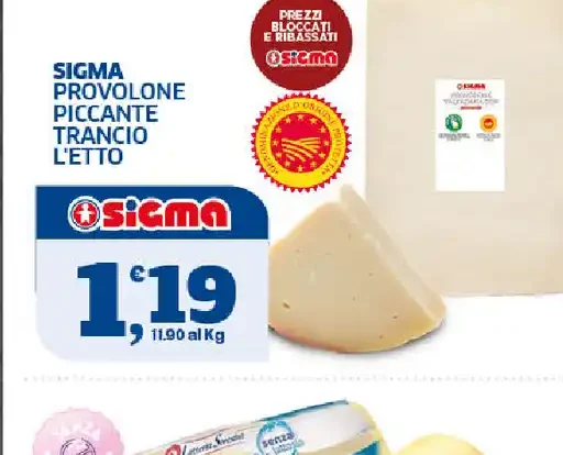 Sigma provolone piccante trancio